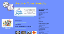 Desktop Screenshot of anglicantours.com.au